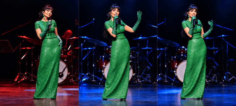 AYŞEGÜL ALDİNÇ Konserde Ayakkabı Talihsizliğini Mizaha Dönüştürdü